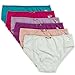 Lucky & Me | Ava Little Girls Bikini Underwear | Tagless | Soft Cotton Modal Spandex Blend | Colorful | 6-Pack