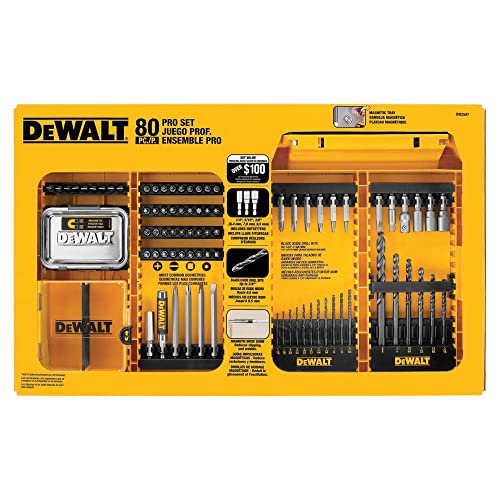 DEWALT DW2587 80-Piece Professional