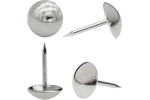 Upholstery Tacks for Furniture 7/16" Vintage Furniture Tacks Nails for Upholstery 100pcs Decorative Tack for Furniture DIY Si