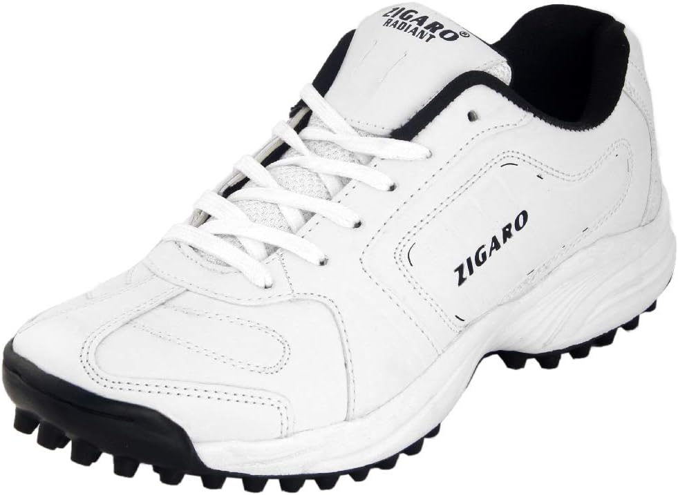 ZIGARO Radiant Cricket White Shoe