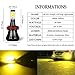 1797 H11 H8 H16(JP) LED Fog Lights Bulb Yellow Amber Gold Golden 3000K for Trucks Cars Lamps Kit Plug Error Free All in One Replacement Bulbs 12V 30W 2800LM Super Bright COB Chips Pack of 2