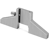 QWORK Caliper Depth Base Carbon Steel T-Bar Attachment for Dial/Digital/Vernier Calipers 4", 6", 8", 12"