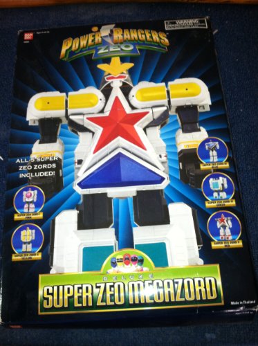 Power Rangers Deluxe Super Zeo Megazord Action Figure