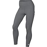 Nike Therma-FIT One Women's High-Waisted 7/8 Leggings (FB8612-084, Smoke Grey/Heather/White)