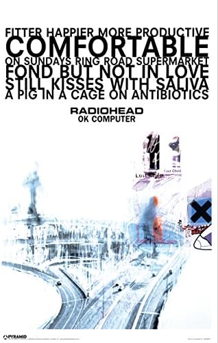 Radiohead Ok Computer Poster - 11x17