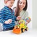 RC Radio Control Truck Toy for Toddlers Kids, Remote Control Truck with Sound, Green