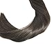 Tape in Hair Extensions Euman Hair #2 Darkest Brown 16INCH 50G Soft Hair Extensions