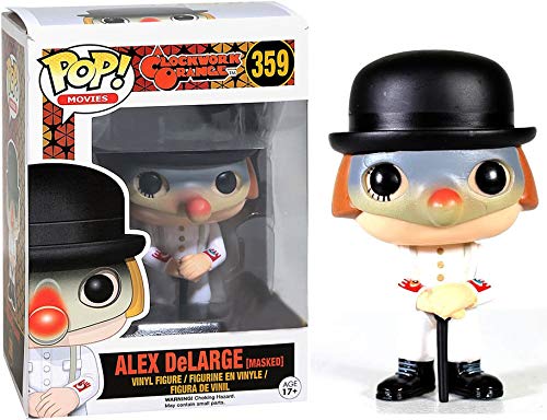 Funko Pop Clockwork Orange: Masked Alex DeLarge Collectible Figure, Multicolor