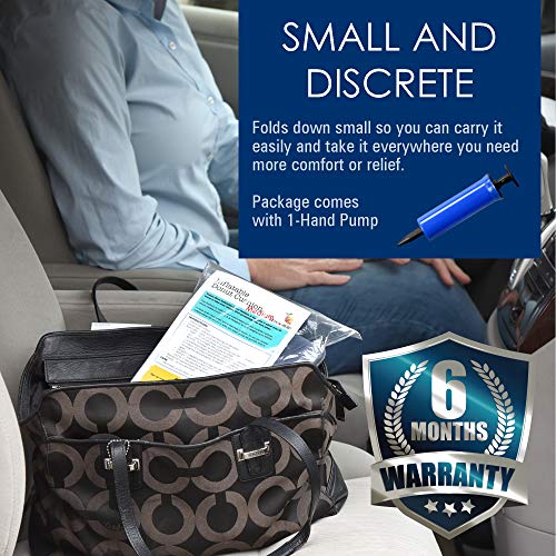 Inflatable Donut Cushion by Lemon Hero Strong Durable