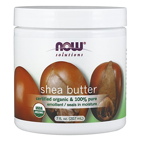 Now FoodsNOW Solutions, Certified Organic Shea Butter, Moisturizer For