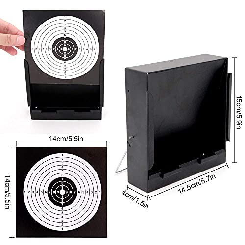 Sealive Metal Airsoft Targets for Shooting with Trap, Mini BB Gun