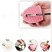 Tenworld Pro Make Up Washing Brush Scrubber Board Cosmetic Clean Tool (Pink)