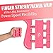 Benificer Hand Gripper Strengthener 5 Pack Adjustable Grip Exerciser, Finger Stretcher Resistance Extensor Bands, Finger Strength Trainer, Hand Therapy Ball & Exercise Ring for Guitar, Rock Climbing