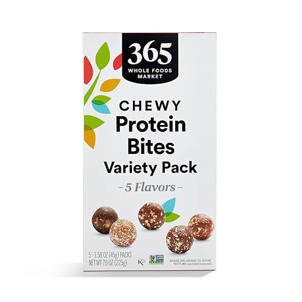 365 BY WHOLE FOODS MARKET, CHEWY PROTEIN BITES...