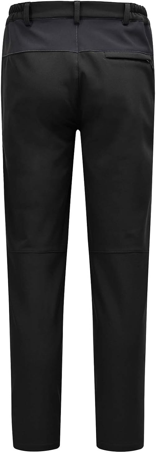 TBMPOY Women's Outdoor Softshell Pants Waterproof Quick Dry Fleece Lined Hiking Cargo Pants: Clothing