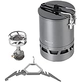 Fire-Maple Petrel Quickboil Pro Ultralight Cooking System – Compact & Fast-Boiling Backpacking Stove Pot Set, Ideal for Hiking, Solo Camping, Travelling, Hunting Trips | Petrel Quickboil Pro System