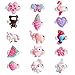 Hicdaw 15PCS Adjustable Rings Set for Girls Kids Rings for Girls Play Dress Up Rings Gift for Little Girls