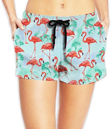Texture Of Pink Flamingos Women's Fashion Printing Surf