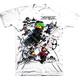 Lego The Ninjago Movie Little Boys' T-Shirt, White (8)