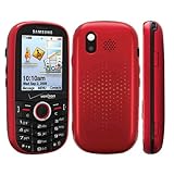 Verizon U450RMOCK Samsung Intensity SCH-U450 Replica Dummy Phone/Toy Phone, Red