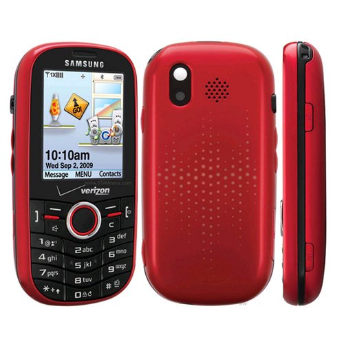 Verizon U450RMOCK Samsung Intensity SCH-U450 Replica Dummy Phone/Toy Phone, Red