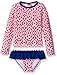Tommy Bahama Girls' Geometric Rash Guard Set