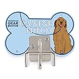 Guardian Gear Canine Hitches - Unique and Practical Metal Dog Leash Hitches, Blue Retriever