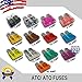 100 Pack 3 AMP ATC/ATO Standard Regular Fuse Blade 3A Car Truck Boat Marine RV