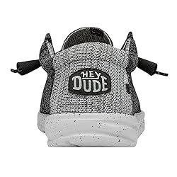 Hey Dude Men's Wally Stretch Meteorite Size 14