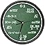 Decodyne Math Clock - Unique Wall Clock - Each Hour Marked By a Simple ...