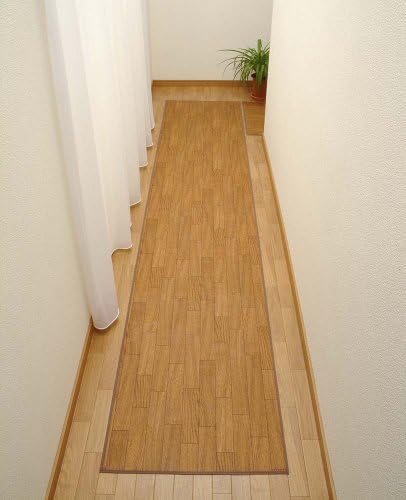 昭光プラスチック製品 キッチンマット セール ブラウン サイズ 60 300cm