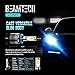 BEAMTECH 9005 LED Bulb, Conversion Kit Fanless Quieter CSP Chip Xenon White All In One Halogen Replacement Focused Pattern Low Fog Light