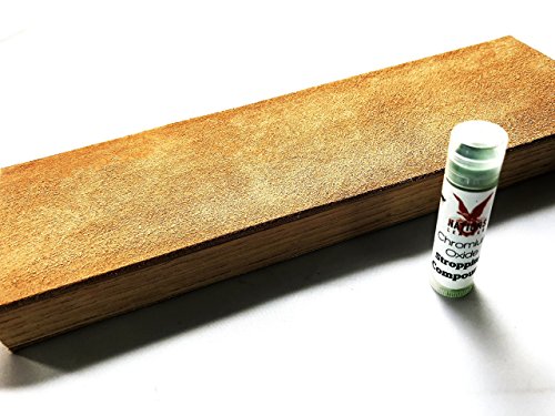Strop Block Design You Own Horse Buffalo Bridle Cowhide Sharpening Honing Knives Plus Tools - Thumbnail 2