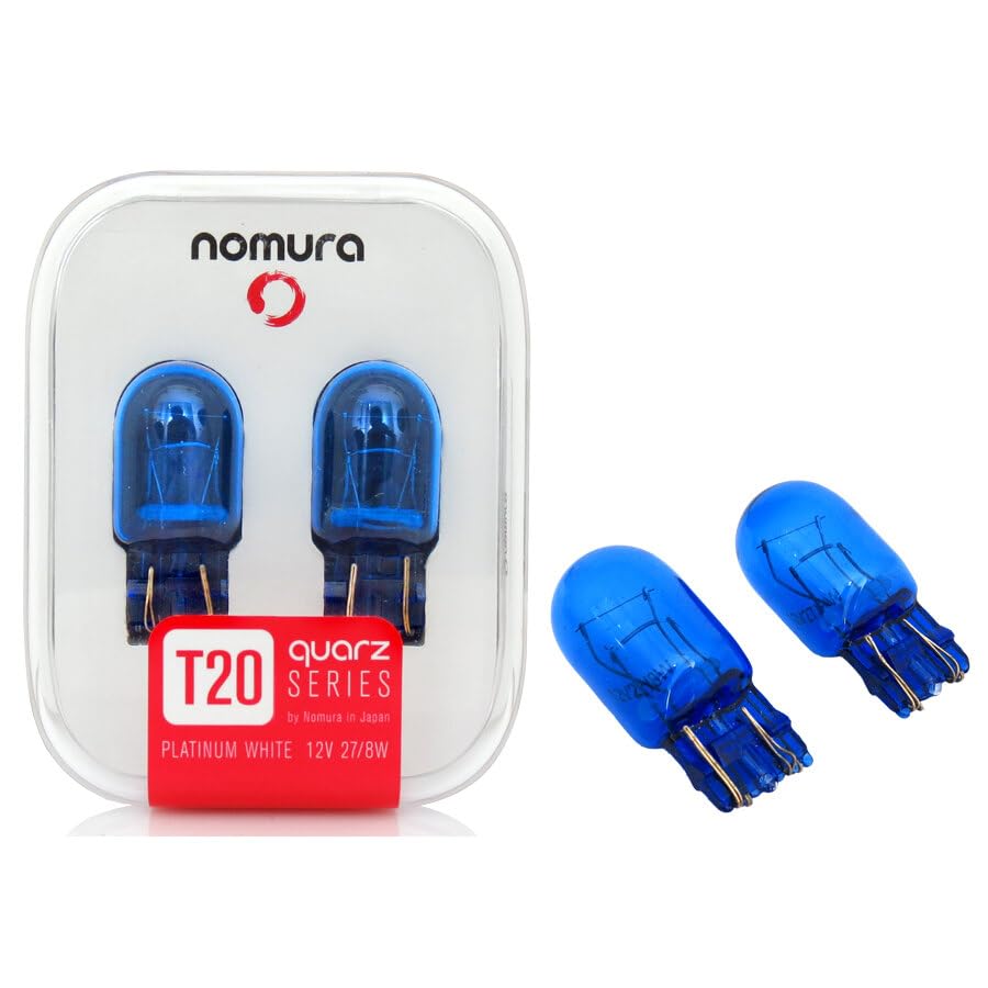 NOMURA 1242459 Bulb T20 Quarz White 12V 27/8W 2Pcs E13