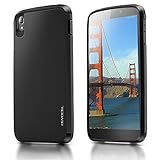 Evocel® Alcatel OneTouch Idol 3 5.5 [Dual Layer Series] Hybrid Armor Protector Case For Alcatel OneTouch Idol 3 (5.5 inch) - Retail Packaging, Black (EVO-ALIDOL55-SA11)