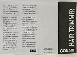 conair styling essentials hair trimmer