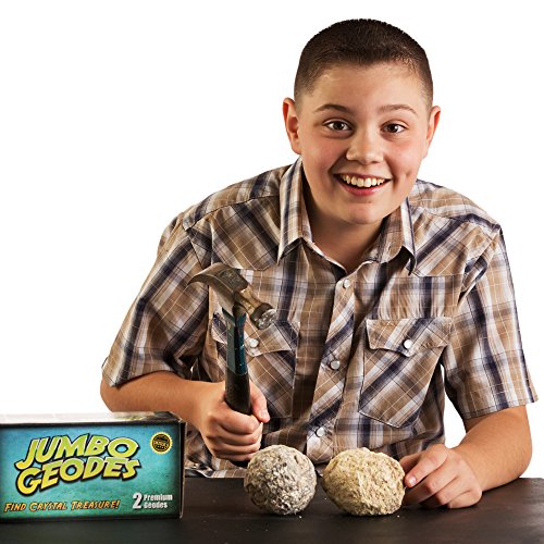 Break Open 2 Jumbo Geodes - These Large Rocks Have Crystals Inside!