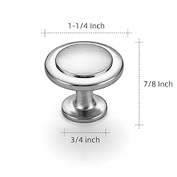 Ravinte 35 Pack 1-1/4 Inch Kitchen Cabinet Knobs