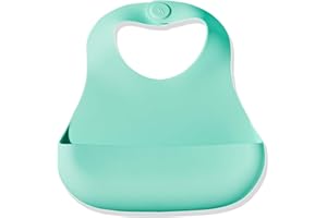 Babynetic Magnetic Silicone Baby Bib – Waterproof, Dishwasher Safe, BPA Free Food-Grade, Feeding Bib for Infants and Toddlers