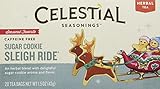 Celestial Seasonings - Sugar Cookie Sleigh Ride Holiday Herb Tea - 20 Tea Bags