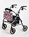 RMS Water Resistant Tote Bag for Walker, Rollator or Scooter (Pinwheel Flower)