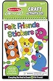 Melissa & Doug On-the-Go Craft Set - Felt Friends Stickers