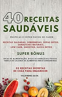 Livro Receitas Saudáveis: Para Emagrecer
