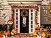 Colonel Pickles Novelties Halloween Signs – Boo Front Door Decorations Indoor Or Outdoor Welcome Sign Hanger – Vintage Spooky Haunted Hanging Décor for Party Decorations Accessories & Supplies
