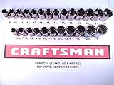 Craftsman 25 Piece 1/2