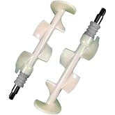 XYSHHYSG Beater Rod Ice Cream Maker Accessory Fitting Scraper Auger Spare Parts of Ice Cream Machine ，Compatible for Vevor Ice Cream Machine(Color:2pc)