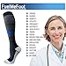 FuelMeFoot 3 Pack Copper Compression Socks - Compression Socks Women & Men Circulation - Best for Medical,Running,Athletic