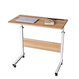 Soges Small Notebook Side Table with Tablet