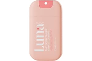 Luna Daily Body Cleansing Spray | Hydrating pH-Balanced Feminine & Body Mist | Gentle & Moisturizing for Intimate Hygiene, Underarms & Private Parts | Travel Essential for Women, Gym & Daily Care,30ml