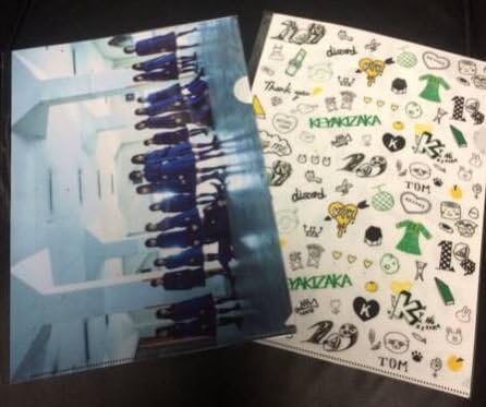 Amazon Co Jp 欅坂46 Shibuya 109 クリアファイル 2種セット Pop Up Store 限定コラボグッズ 渋谷109 不協和音 ホビー 通販